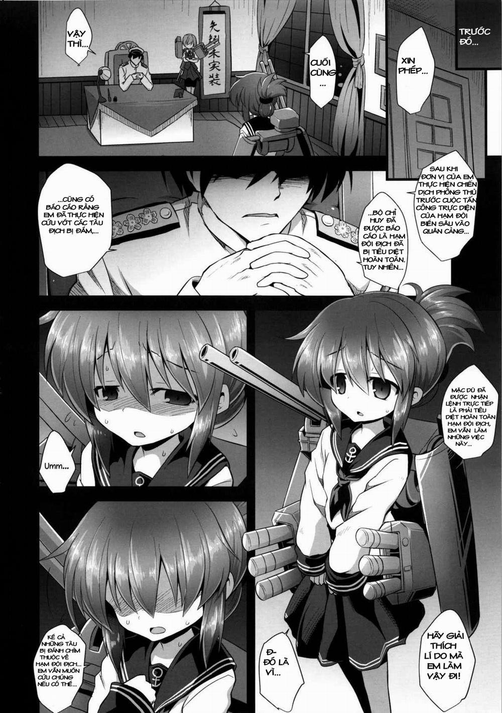 Kanmusu Chakunin Inazuma Shussan Kichiku Kan (Kantai Collection) Oneshot trang 6