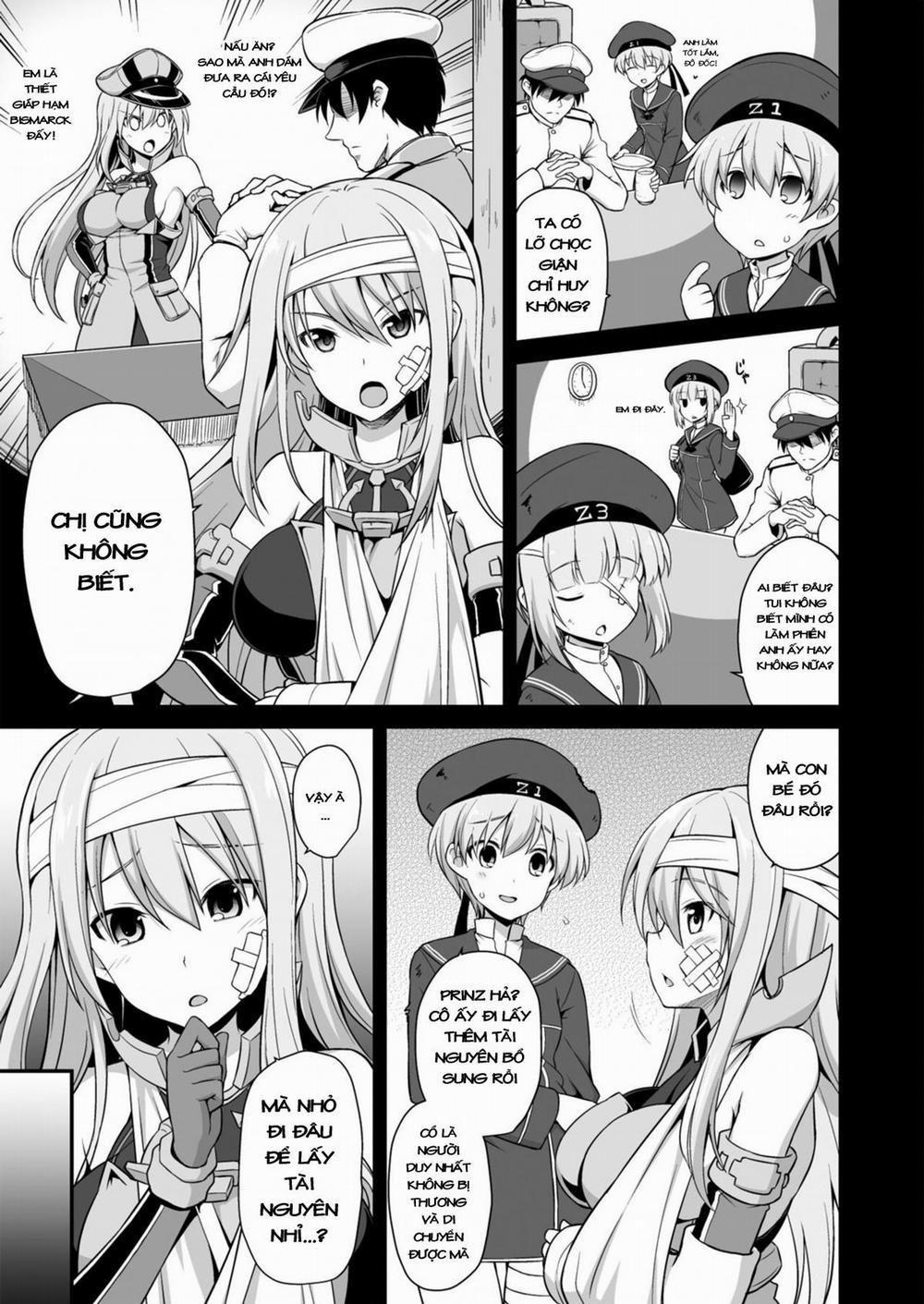 Kanmusu Chakunin Zenya Prinz Eugen Yaku Ochi Nyuugi Kousai Oneshot trang 3