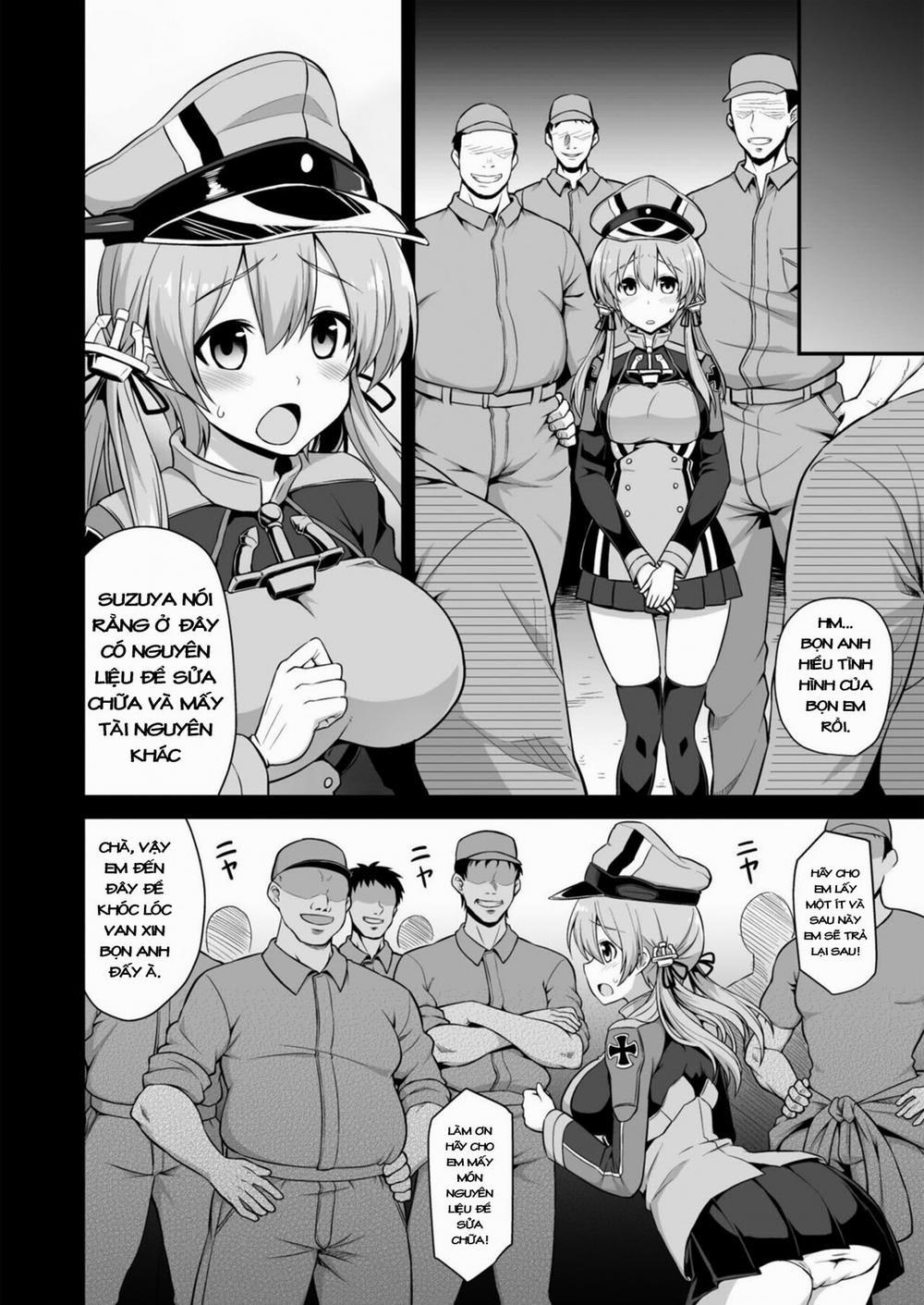 Kanmusu Chakunin Zenya Prinz Eugen Yaku Ochi Nyuugi Kousai Oneshot trang 4
