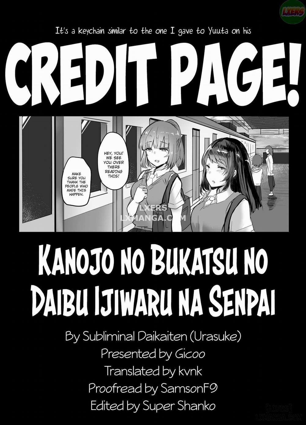 Kanojo no Bukatsu no Daibu Ijiwaru na Senpai Oneshot trang 38