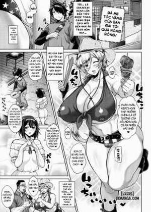 Đọc truyện tranh Kanojo no Kinpatsu Mama ga Sukebe Sugiru Ken