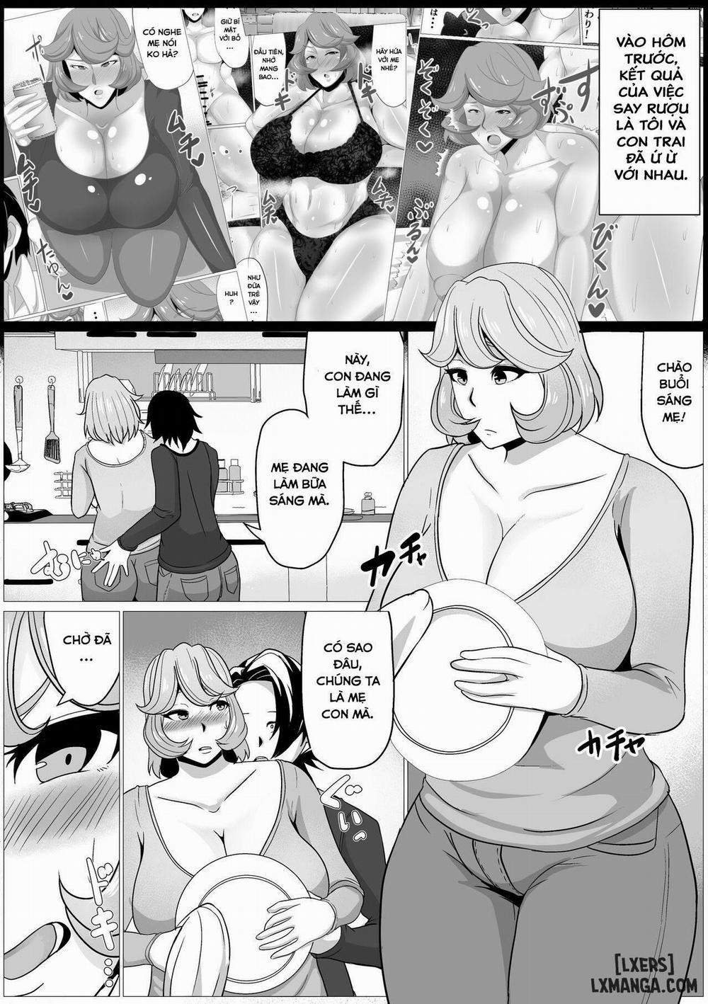 Karada no Kankei Mocchatta Okaasan to Nashi Kuzushiteki ni Kodzukuri Hajimechatta Hanashi Oneshot trang 2