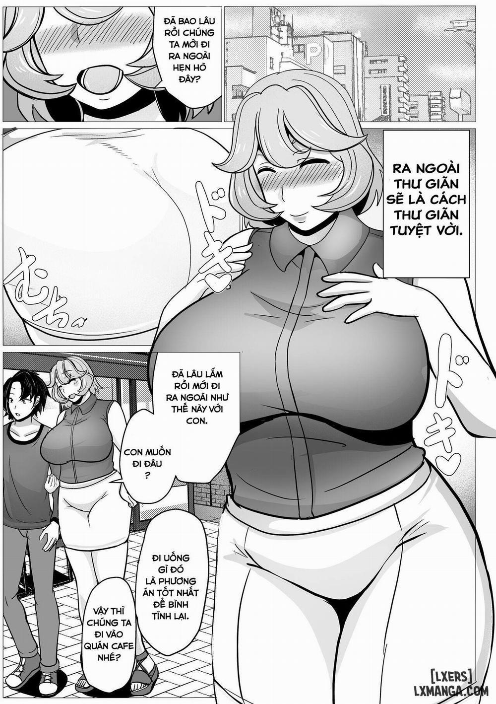 Karada no Kankei Mocchatta Okaasan to Nashi Kuzushiteki ni Kodzukuri Hajimechatta Hanashi Oneshot trang 4