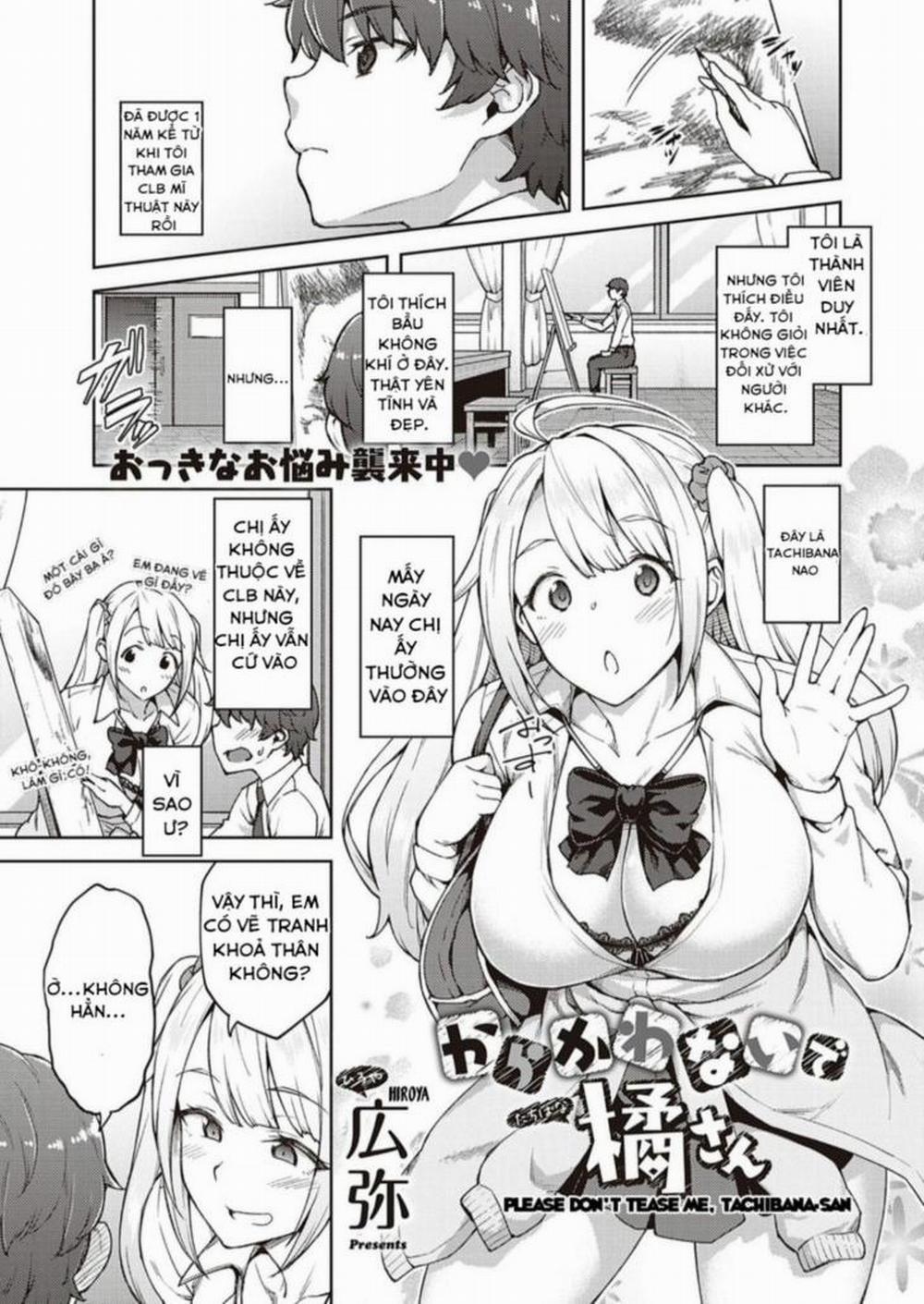 Karakawanaide Tachibana-san Oneshot trang 0