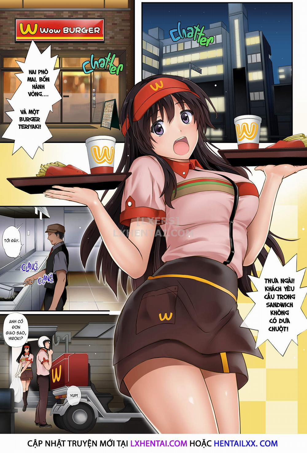 Kare to Watashi to Tenchou no Shinya Kinmu 1 0 Không che trang 11