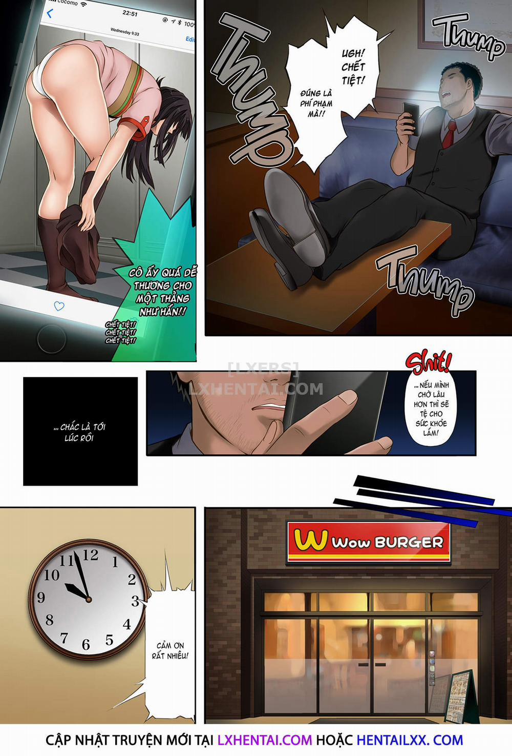 Kare to Watashi to Tenchou no Shinya Kinmu 1 0 Không che trang 14