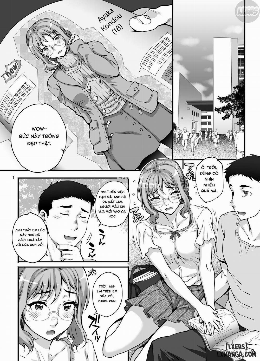 Kareshi ni Naisho de AV... Dechaimashita 1 trang 4