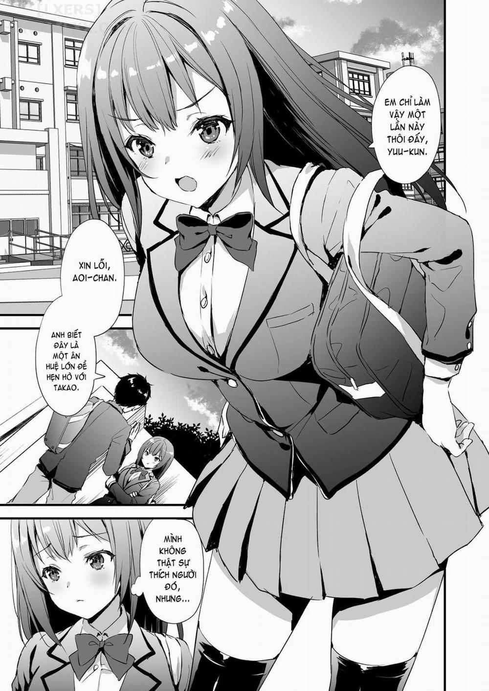 Karitara Kaesanai Tomodachi Ni Kanojo O Kashite Shimatta Hanashi Oneshot - Có che trang 2