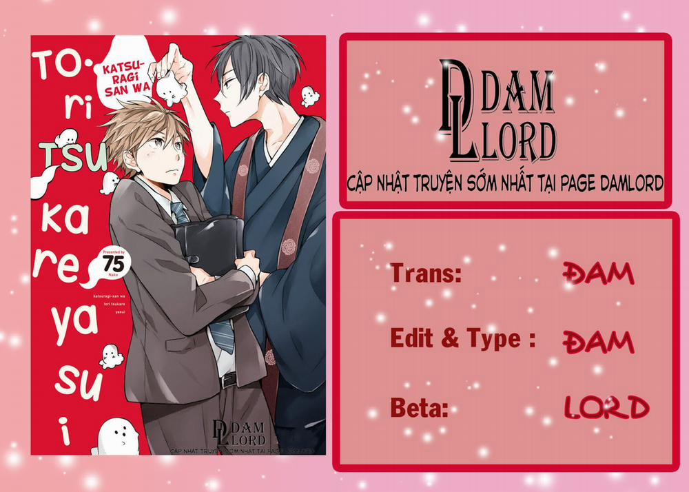 Katsuragi Yếu Bóng Vía 1 trang 0