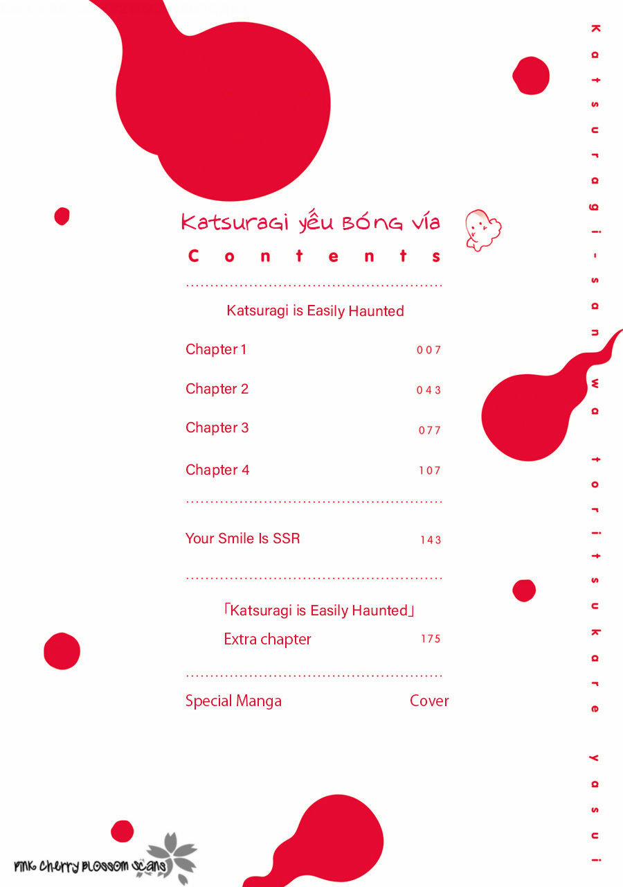 Katsuragi Yếu Bóng Vía 1 trang 3