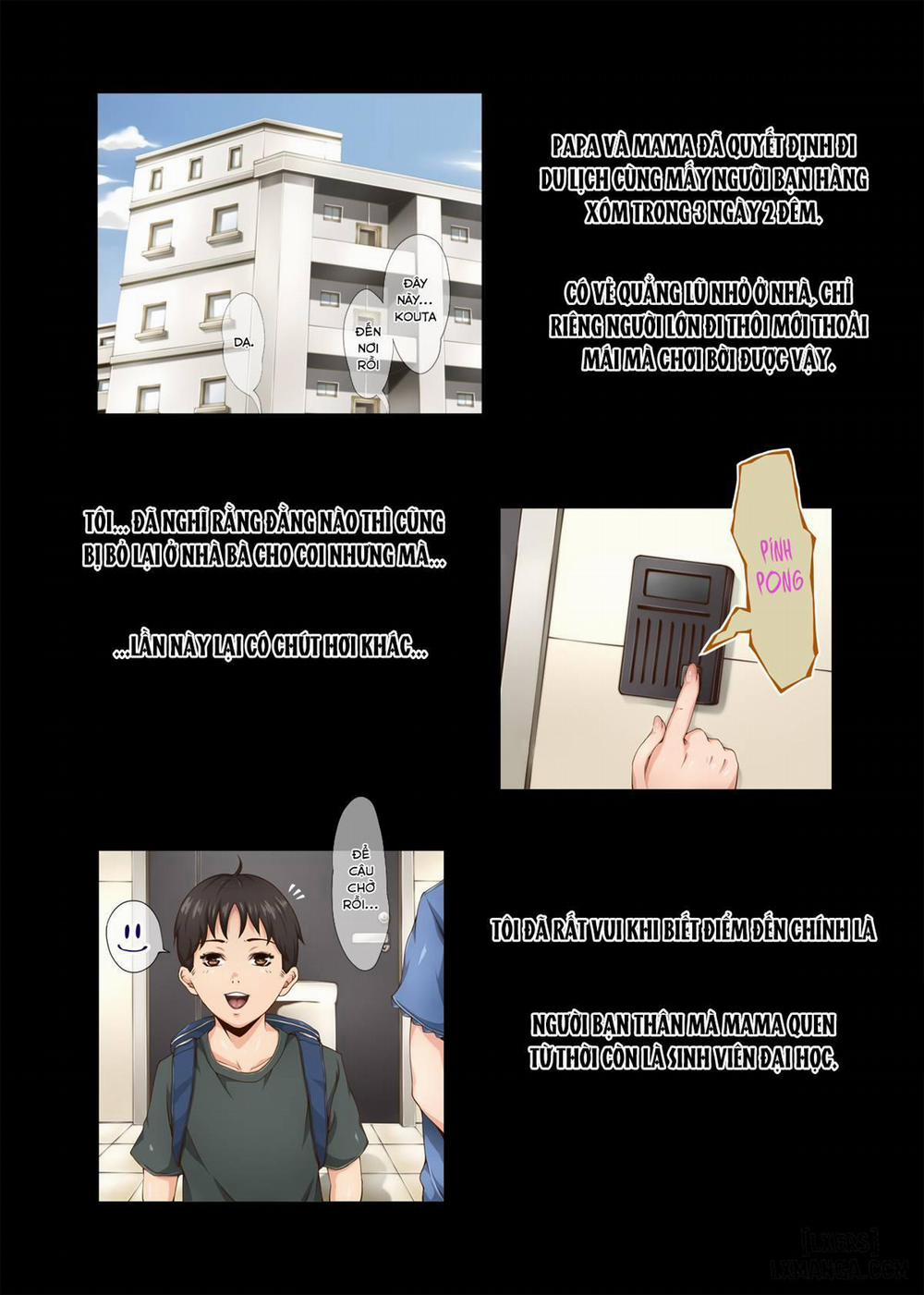 Kawaii Osaru-san to Sugosu Mesu Inu Obasan no 3-kakan no Jijo Oneshot trang 2