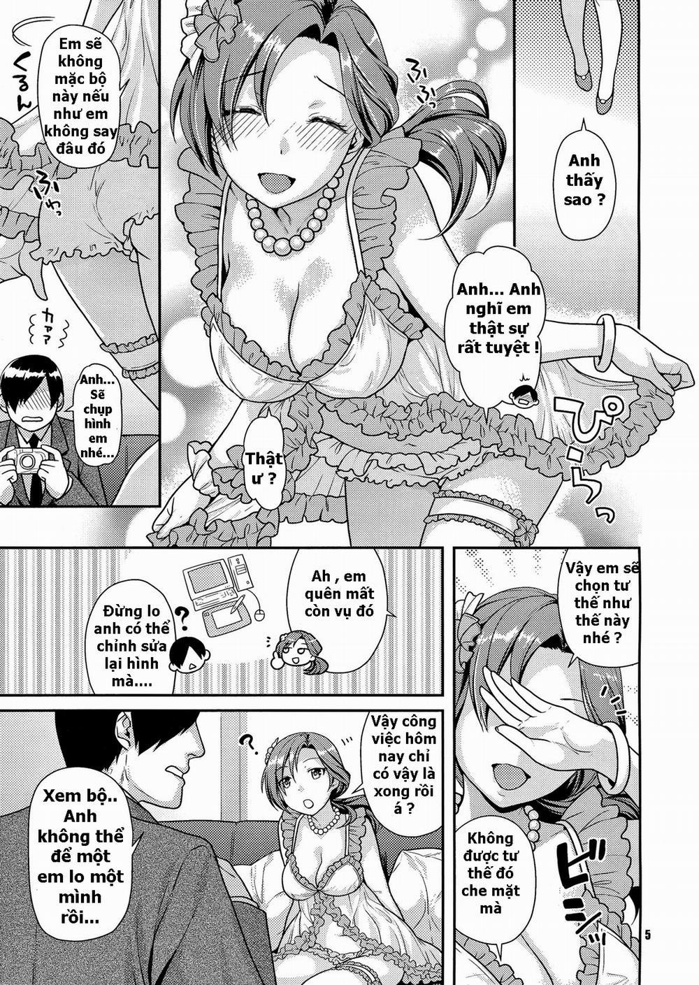 Kawaikute Toshima na Onee-san wa Suki desuka? (The Idolmaster) Oneshot trang 4