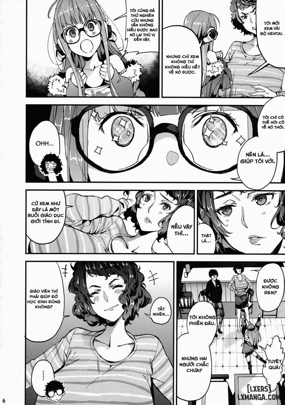 Kawakami Sensei to Futaba no Himitsu Kojin Jugyou Oneshot trang 5
