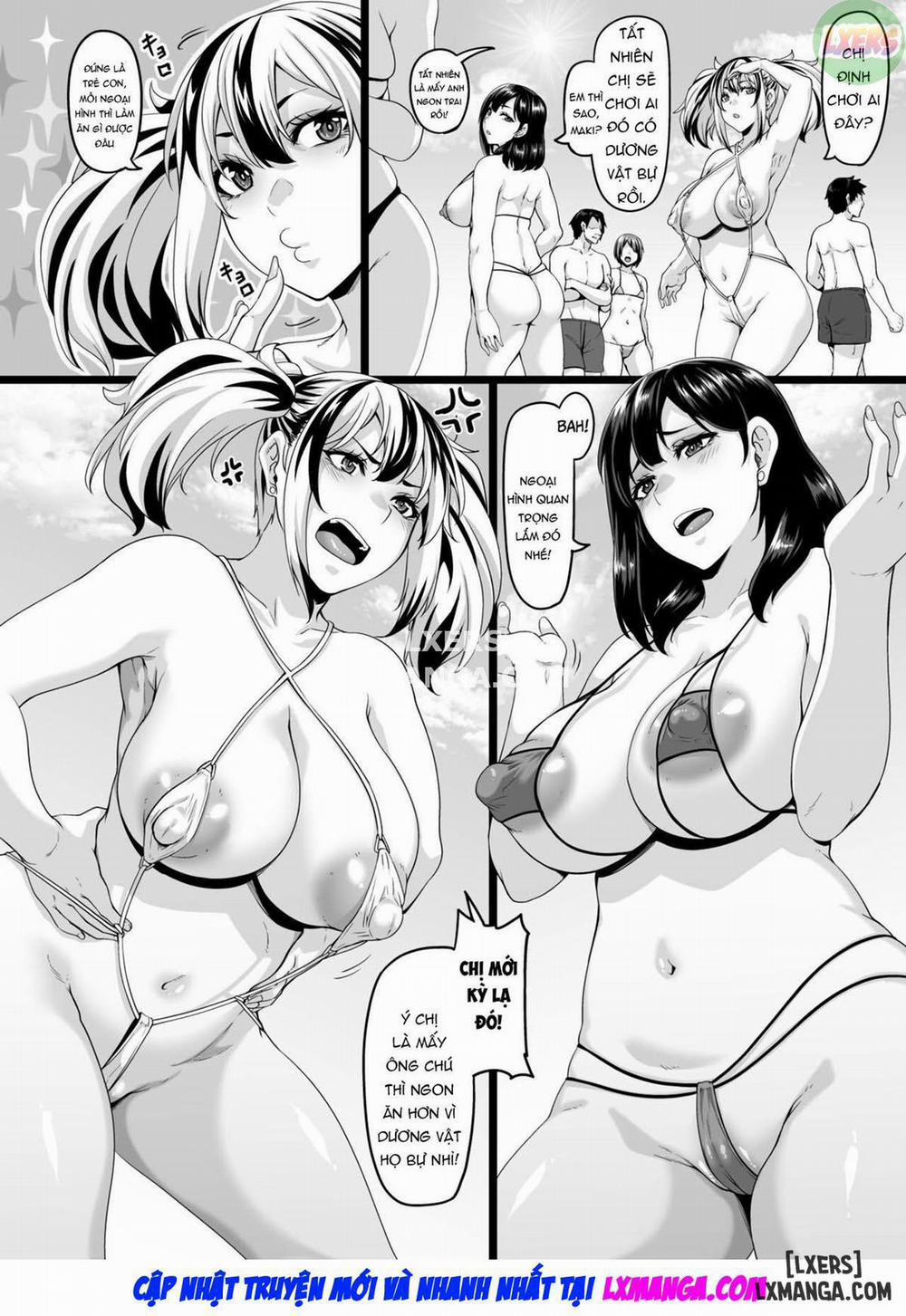 Kazoku Ryokou wa Yarimoku Beach de Sex Zanmai 2 END trang 6