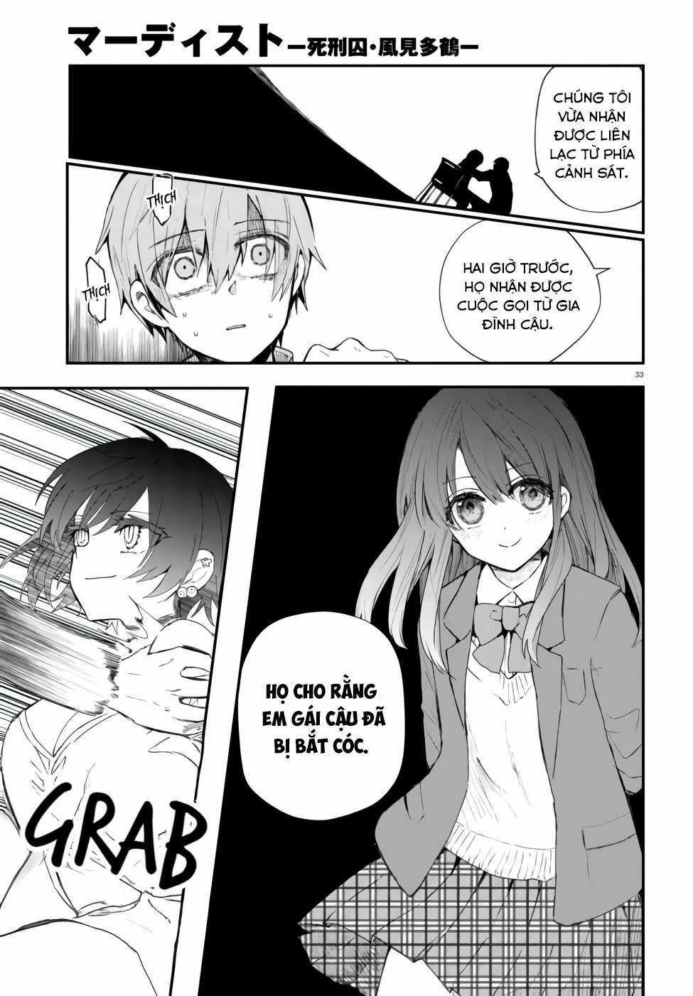 Kẻ Hoạ Sát: Tử Tù Kazami Tazuru 1 trang 35