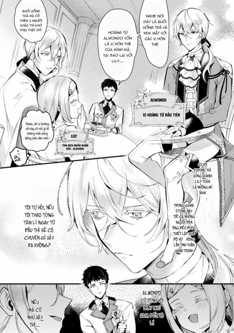 Kẻ Phản Diện Được Tái Sinh – Chiến Lược Nhạy Bén Làm Cho Nhân Vật Game Otome Mê Mệt 2 trang 2