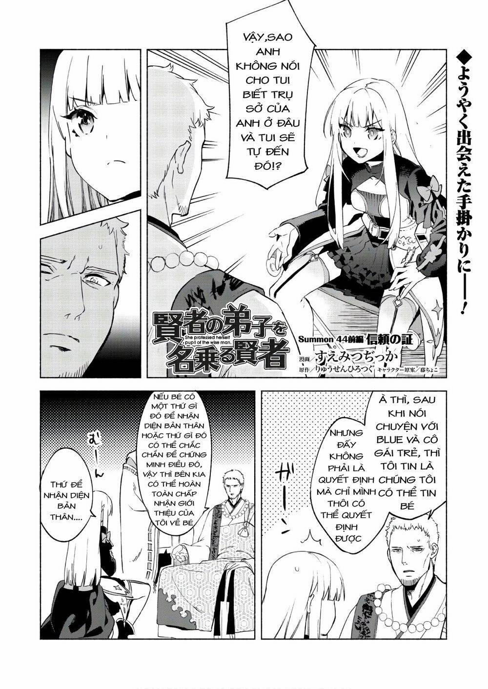 Kenja No Deshi Wo Nanoru Kenja Isekai! 44 trang 3