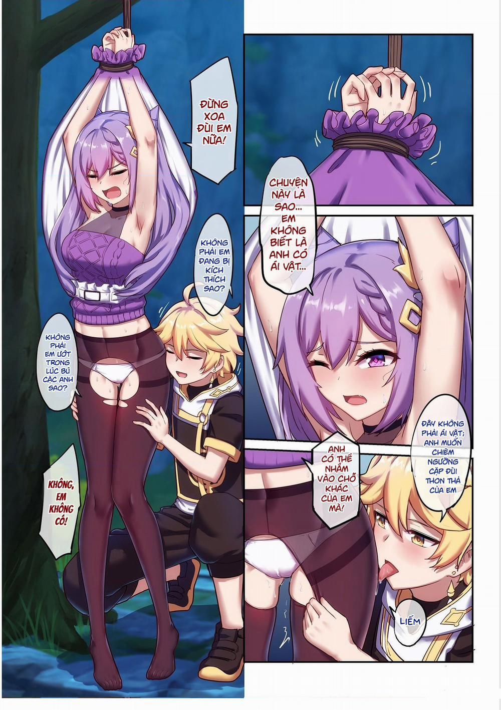 Keqing hẹn hò với Nhà Lữ Hành Oneshot trang 18