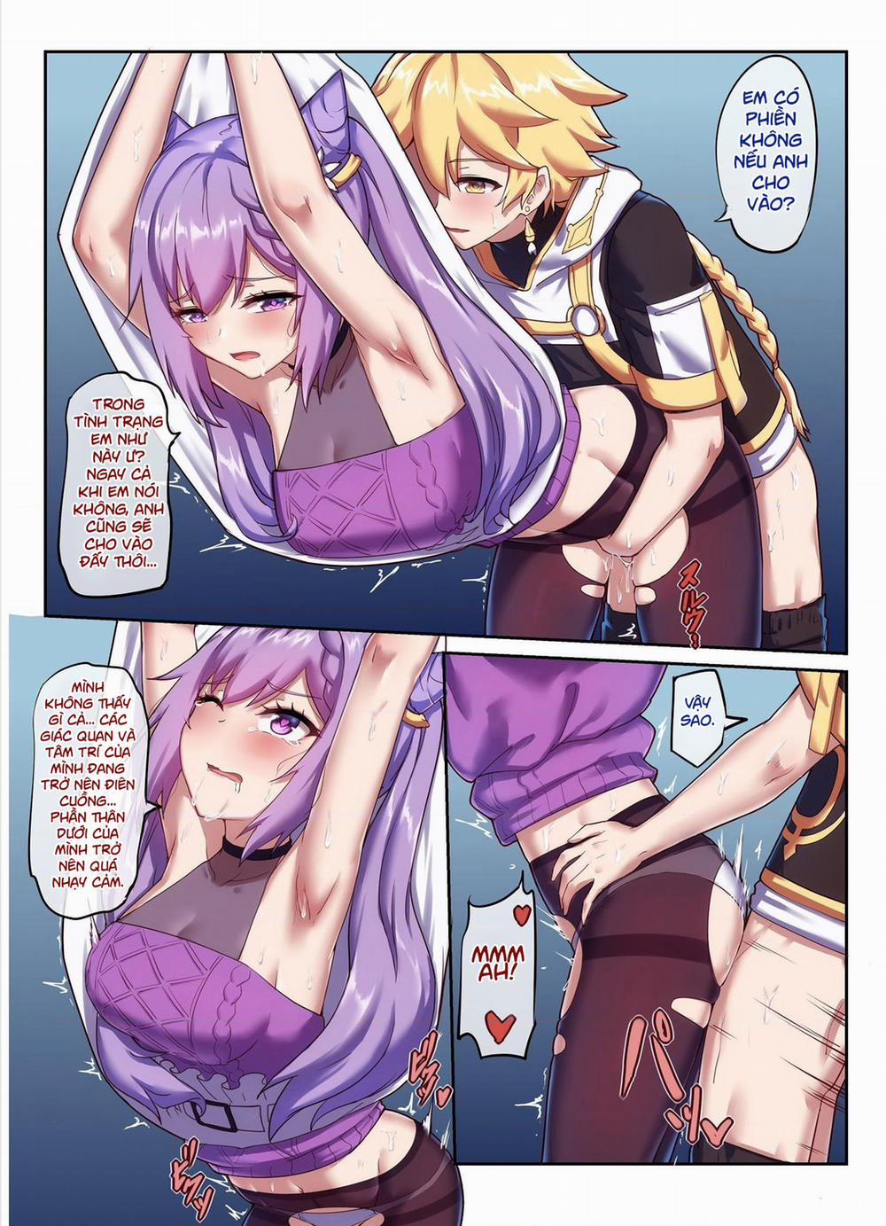 Keqing hẹn hò với Nhà Lữ Hành Oneshot trang 19