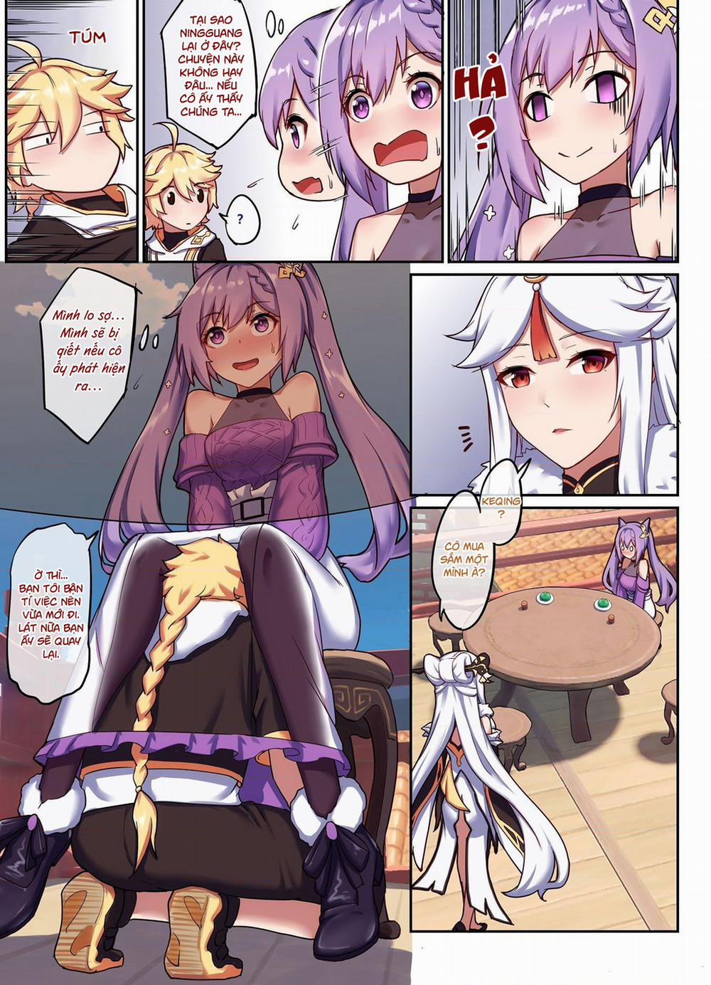 Keqing hẹn hò với Nhà Lữ Hành Oneshot trang 4