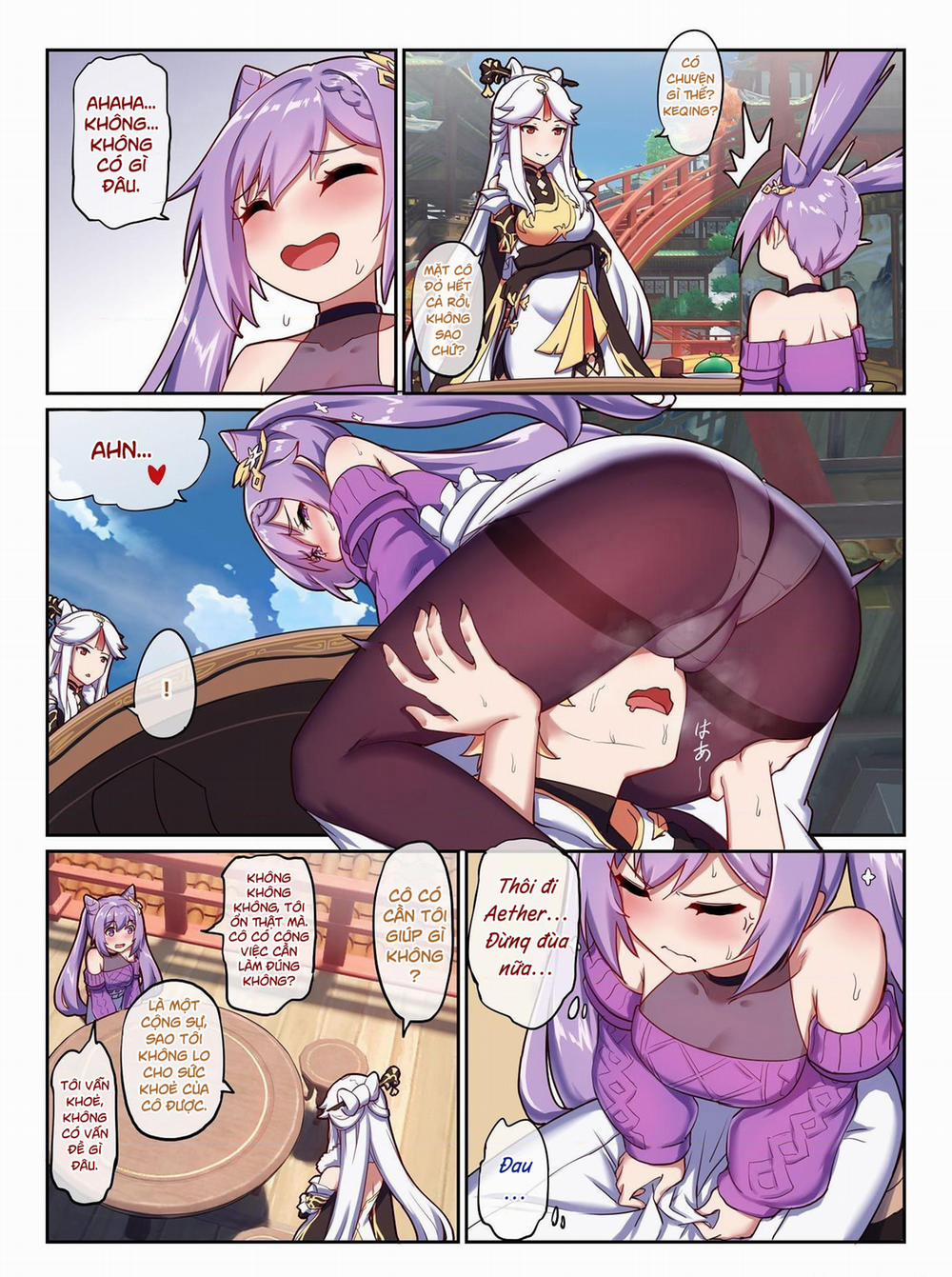 Keqing hẹn hò với Nhà Lữ Hành Oneshot trang 6