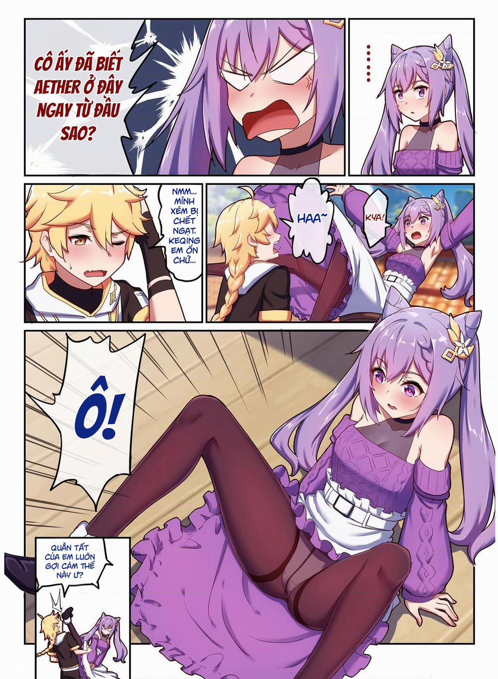 Keqing hẹn hò với Nhà Lữ Hành Oneshot trang 8