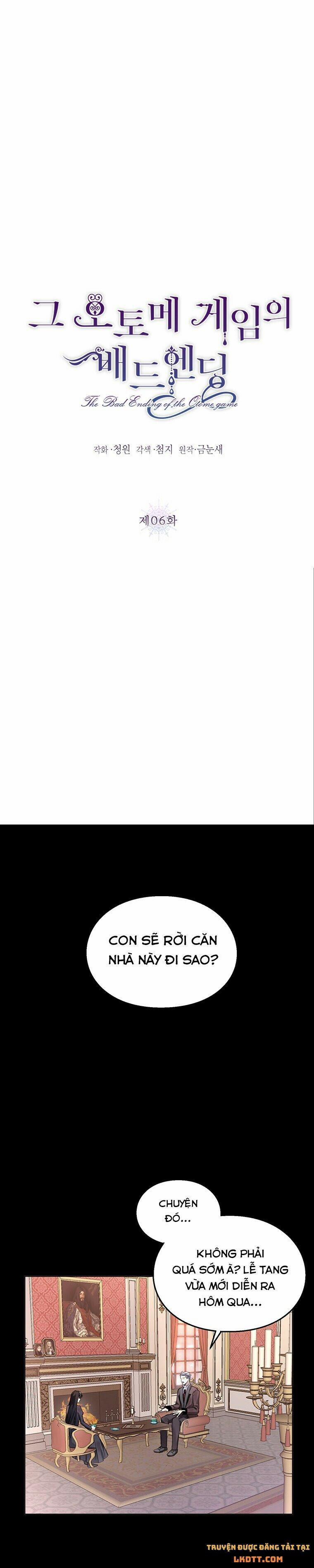 Kết Cục Tồi Tệ Của Otome Game 5 trang 0