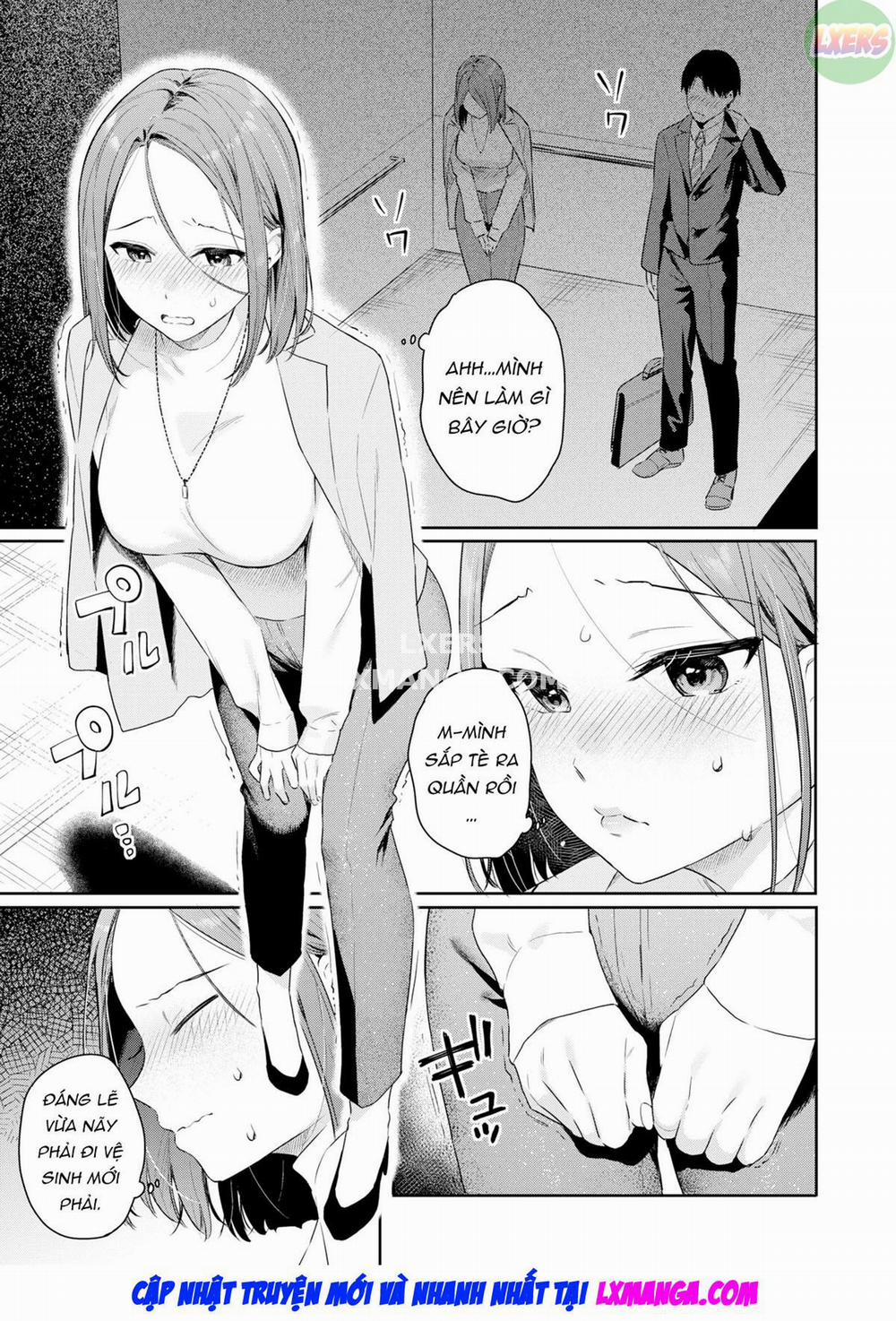 Kẹt cùng crush trong thang máy Oneshot trang 3