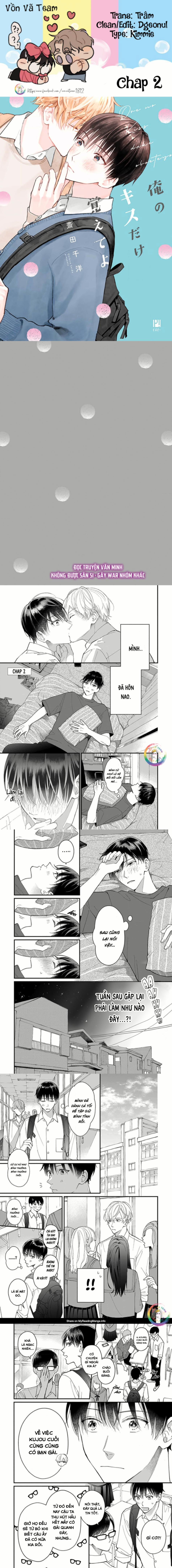 Khắc Ghi Nụ Hôn Của Anh 2 trang 0