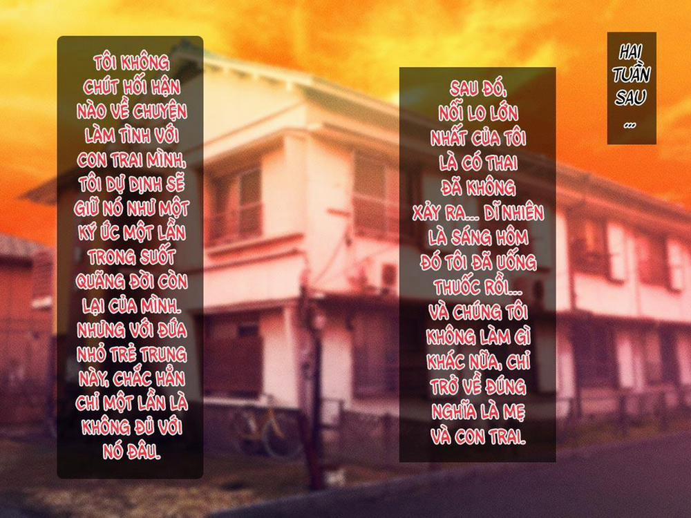 Khao khát người mẹ vú bự trong căn phòng nhỏ 3 - Chỉ một lần là không đủ với con trang 1