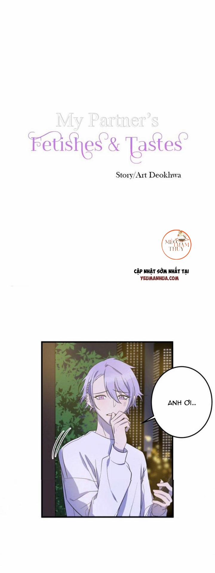 Khẩu Vị Và Sự Tôn Thờ Của Người Yêu Tôi 13 trang 0