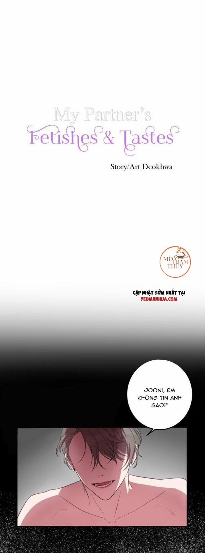 Khẩu Vị Và Sự Tôn Thờ Của Người Yêu Tôi 15 trang 0