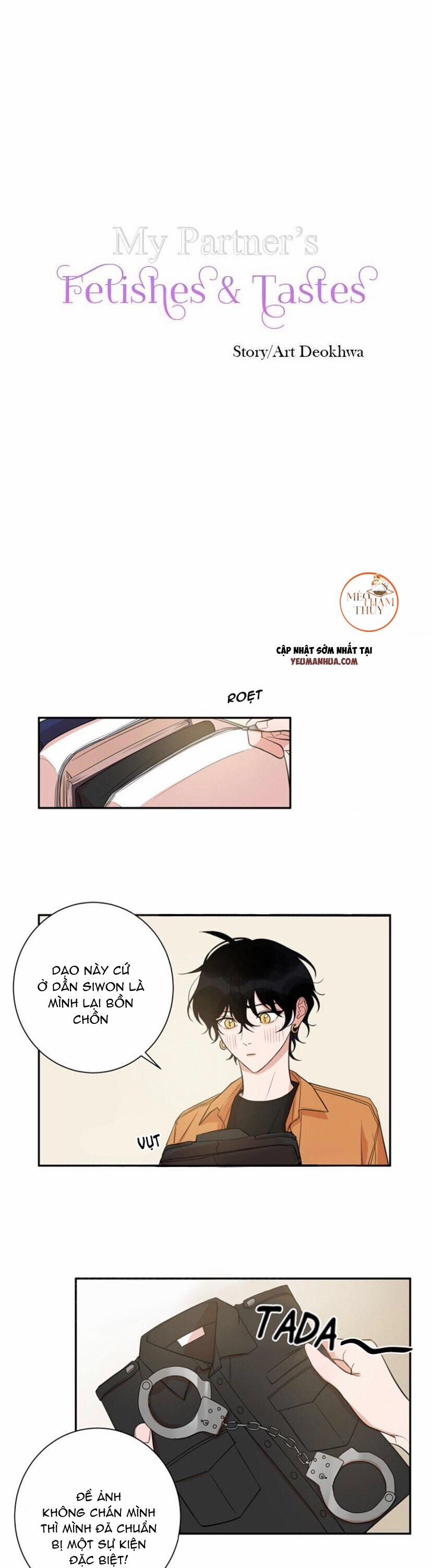 Khẩu Vị Và Sự Tôn Thờ Của Người Yêu Tôi 20 trang 0