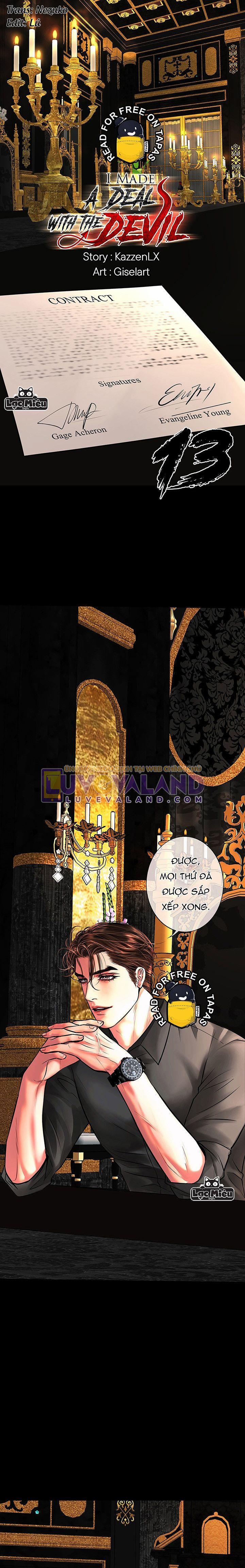 Khế Ước Với Ác Quỷ 13 trang 0