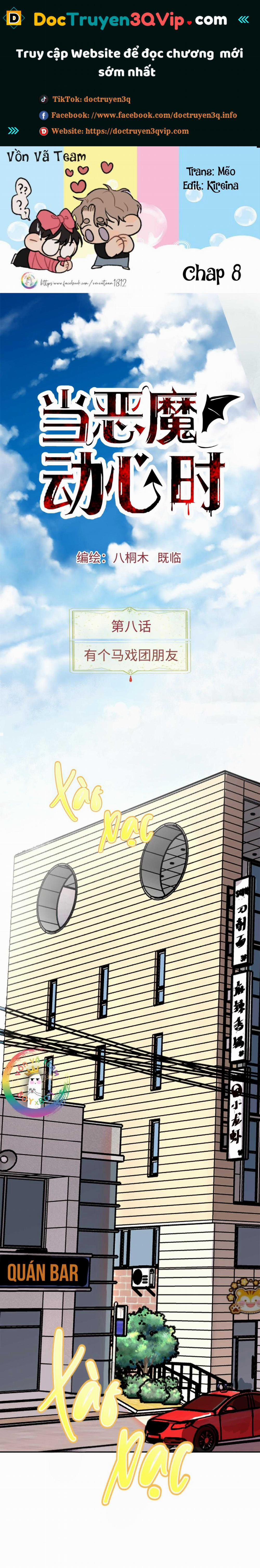 Khi Ác Quỷ Động Lòng 8 trang 0