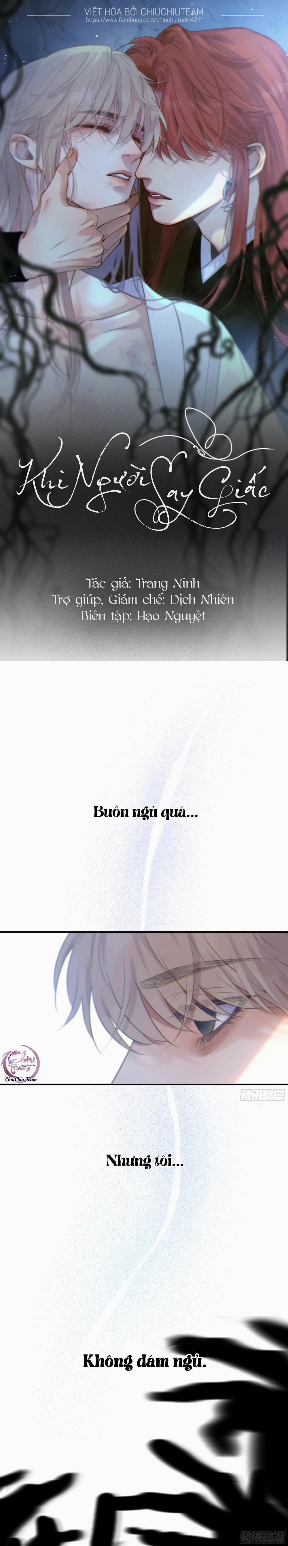 Khi Người Say Giấc 0 trang 1