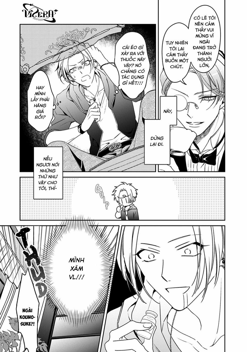 Khi Quản Gia Tháo Kính Của Cậu Ấy Xuống 1 trang 10