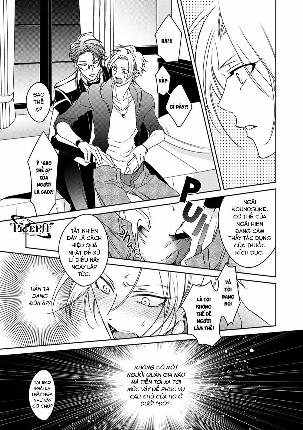 Khi Quản Gia Tháo Kính Của Cậu Ấy Xuống 1 trang 14