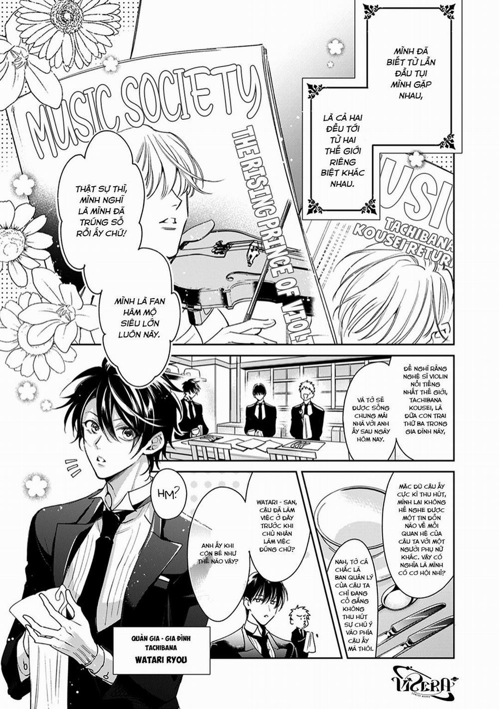 Khi Quản Gia Tháo Kính Của Cậu Ấy Xuống 4 Ngoại truyện 1 trang 2