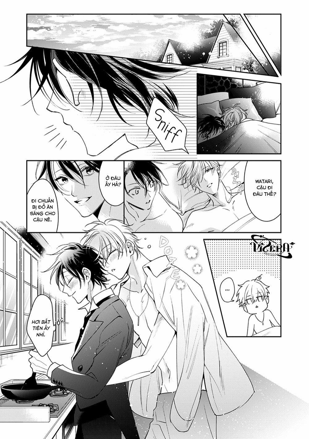 Khi Quản Gia Tháo Kính Của Cậu Ấy Xuống 5 Ngoại truyện 2 trang 34