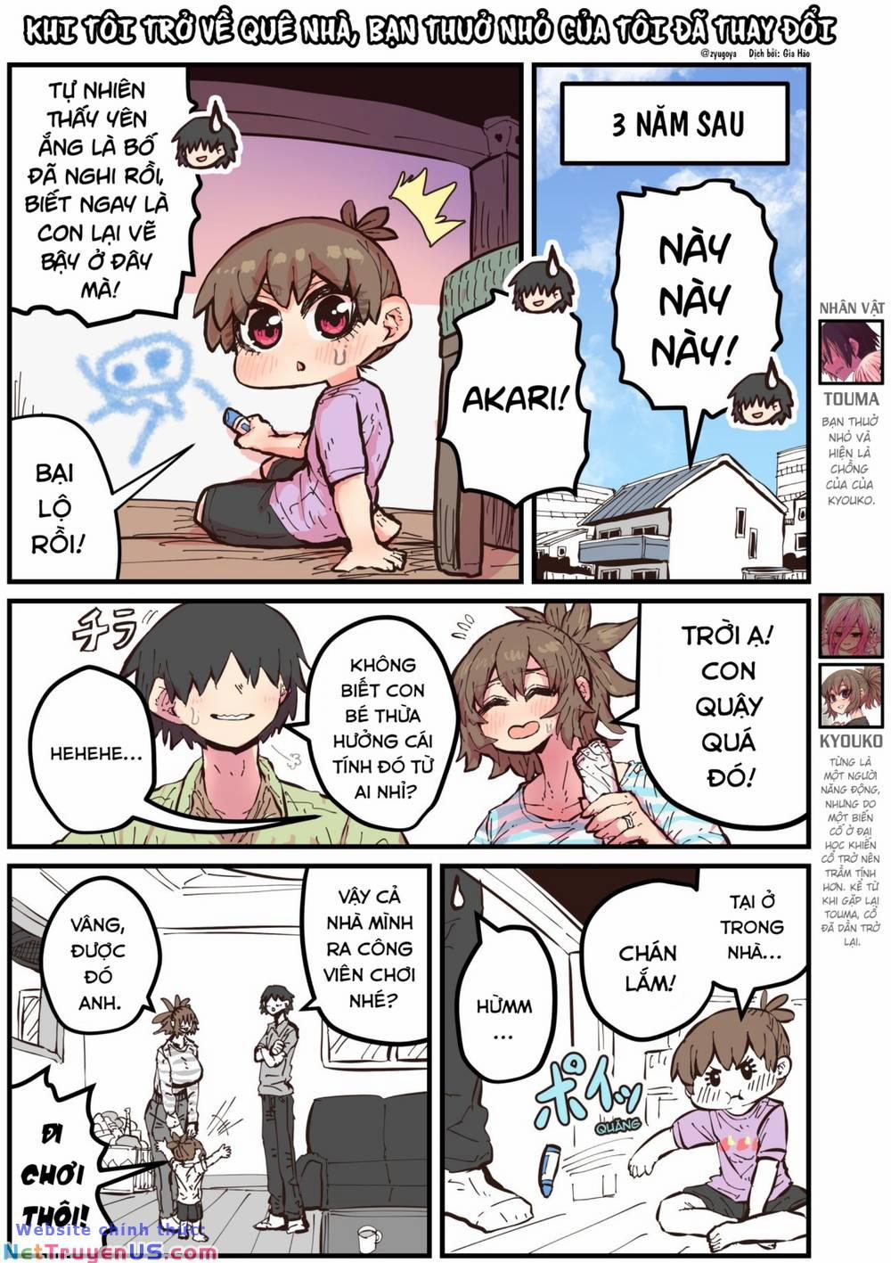 Khi Tôi Trở Về Quê Nhà, Bạn Thuở Nhỏ Của Tôi Đã Thay Đổi 50 trang 0