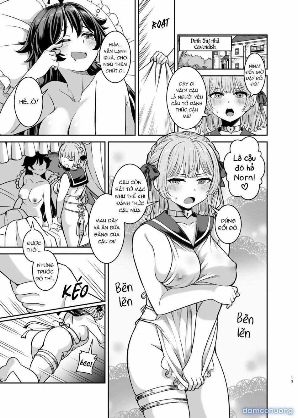 Khoá Huấn Luyện Nô Lệ Tình Dục Của Cô Chủ Yandere 1 trang 12