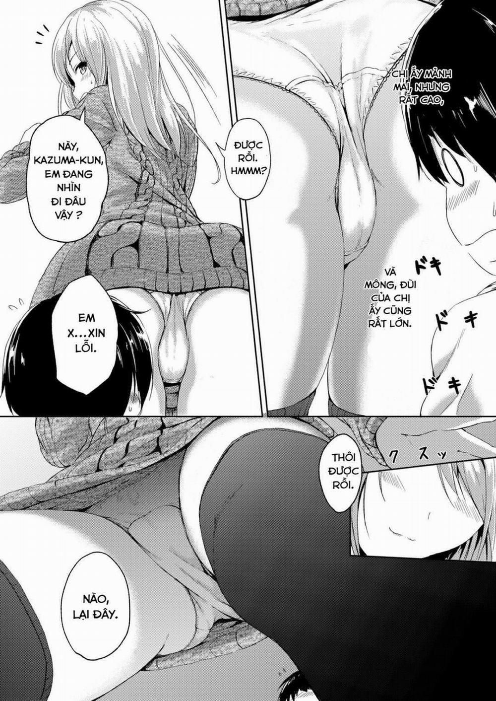 Khoảng thời gian cùng chị gái cao 1m9 Oneshot trang 5
