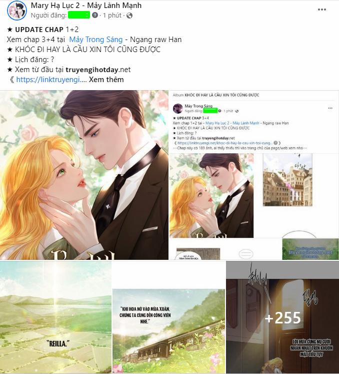 Khóc Đi Hay Là Cầu Xin Tôi Cũng Được 1.1 trang 0