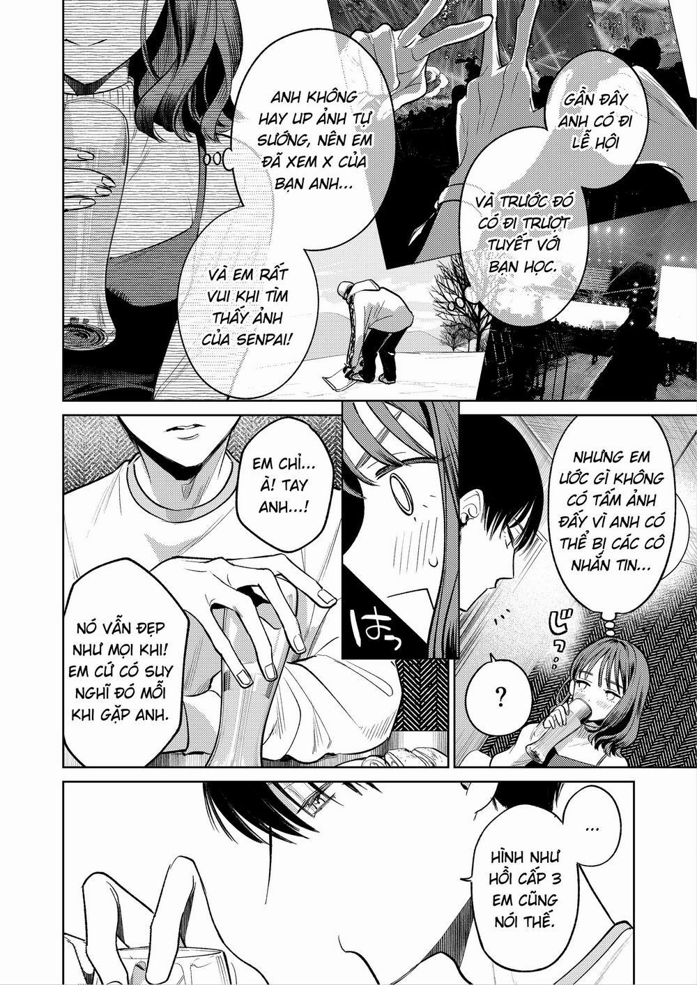 Không biết những ngón tay nhảy múa trên phím đàn của senpai lại điêu luyện đến thế Oneshot trang 19