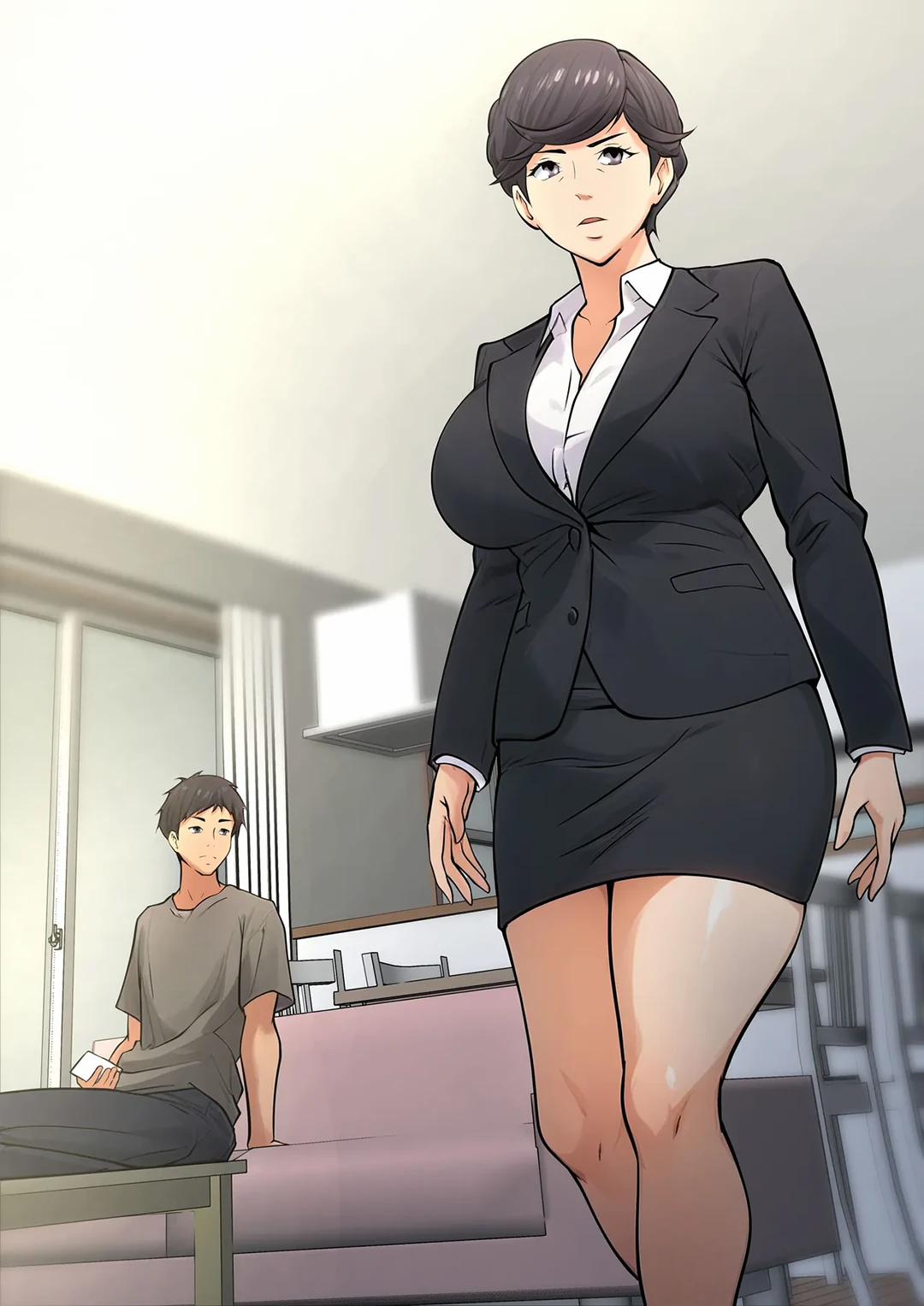 Không có lựa chọn nào ngoài làm tình với mẹ 1 trang 24