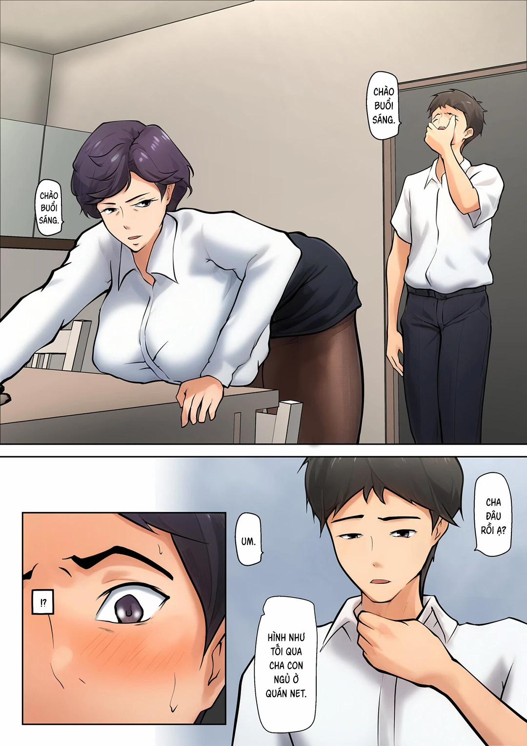 Không có lựa chọn nào ngoài làm tình với mẹ 4 trang 6