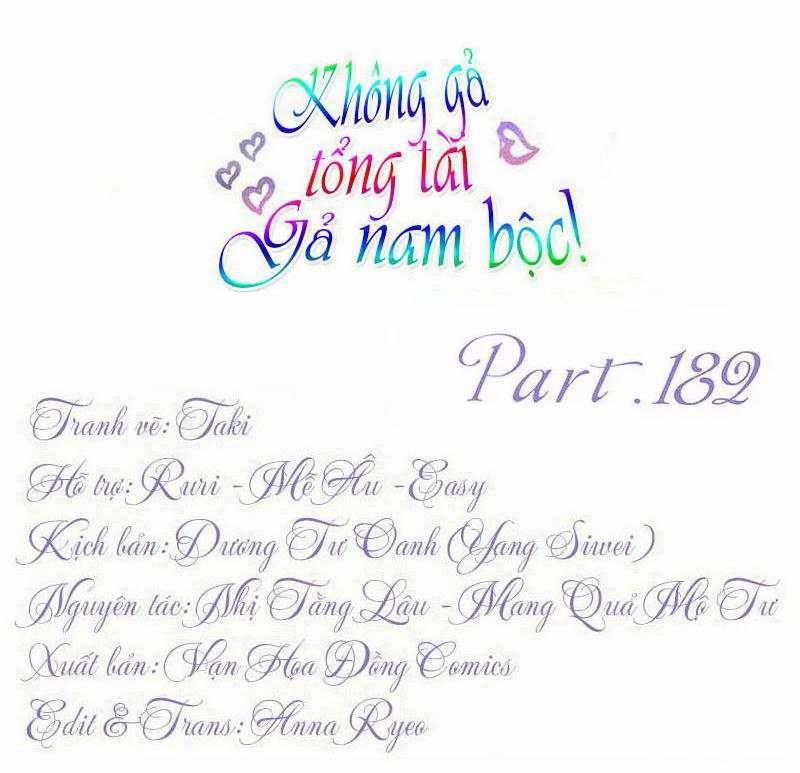 Không Gả Cho Tổng Tài, Gả Cho Người Hầu 182 trang 0