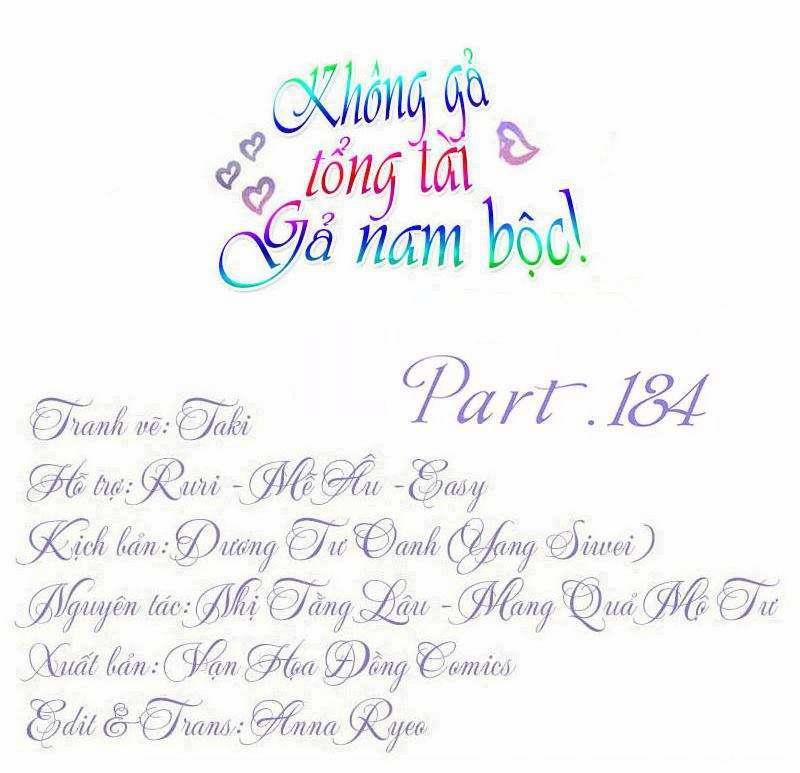 Không Gả Cho Tổng Tài, Gả Cho Người Hầu 184 trang 0