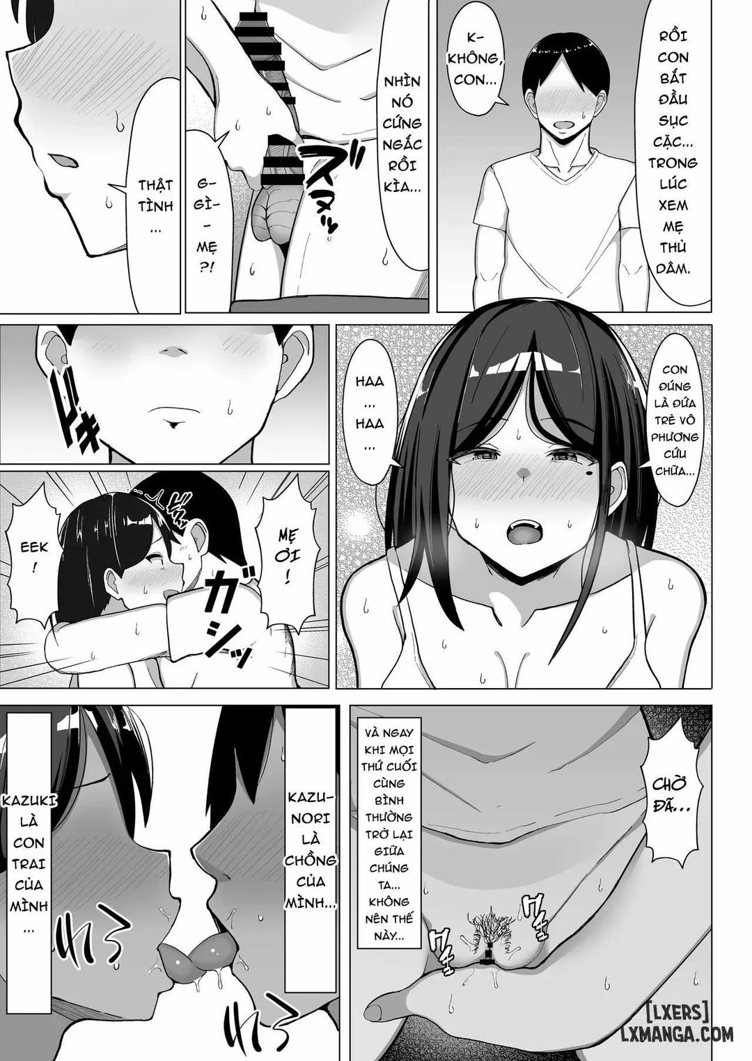 Không làm tình với mẹ thì sẽ không thoát ra được khỏi phòng 2 trang 52